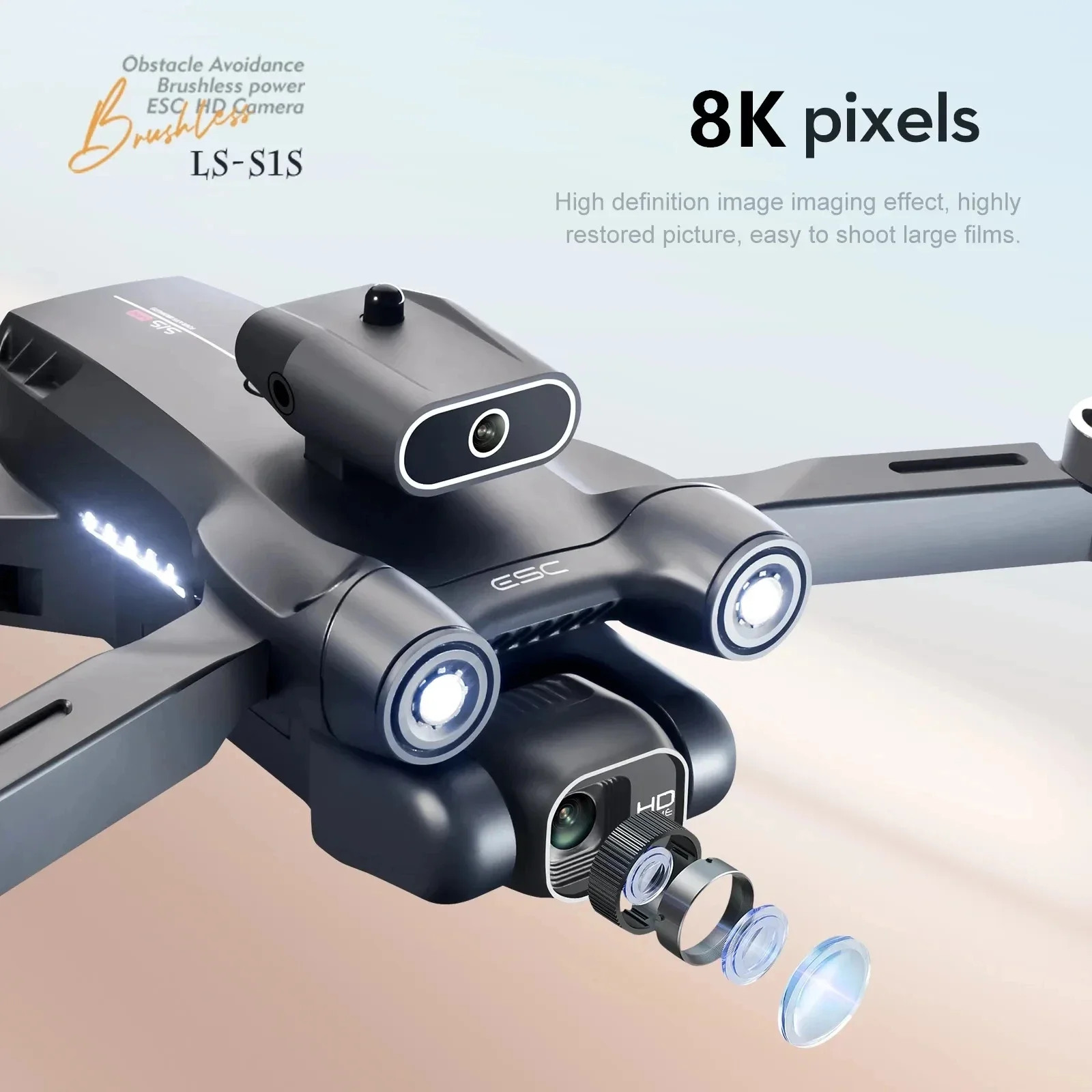 New S1S 5G GPS Drone Camera 8K - Drone Mapping recension och pris