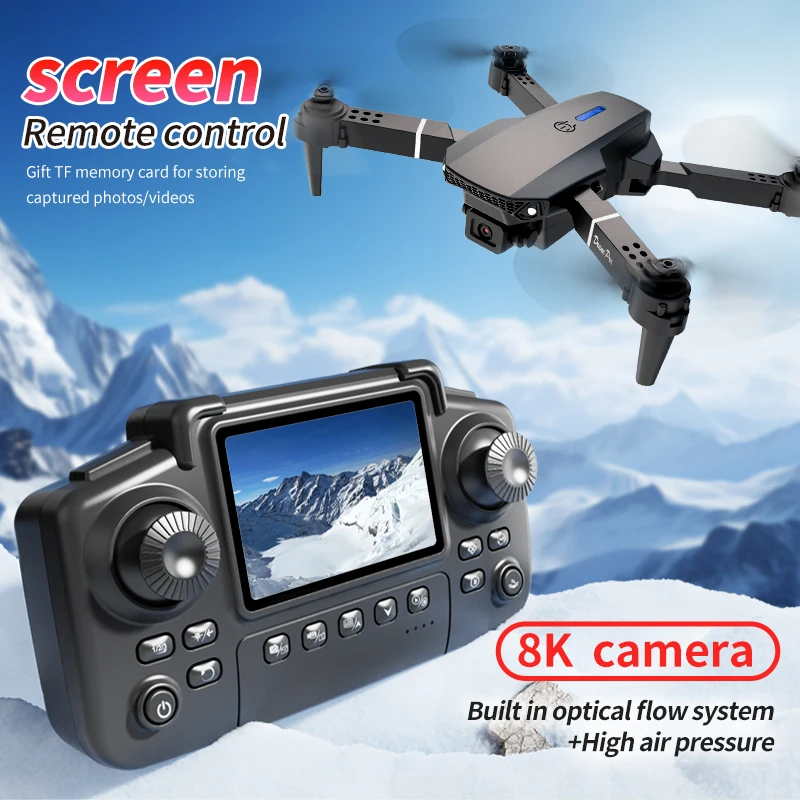 Professional E88 PRO Drone wit - Drone Cinematic recension och pris