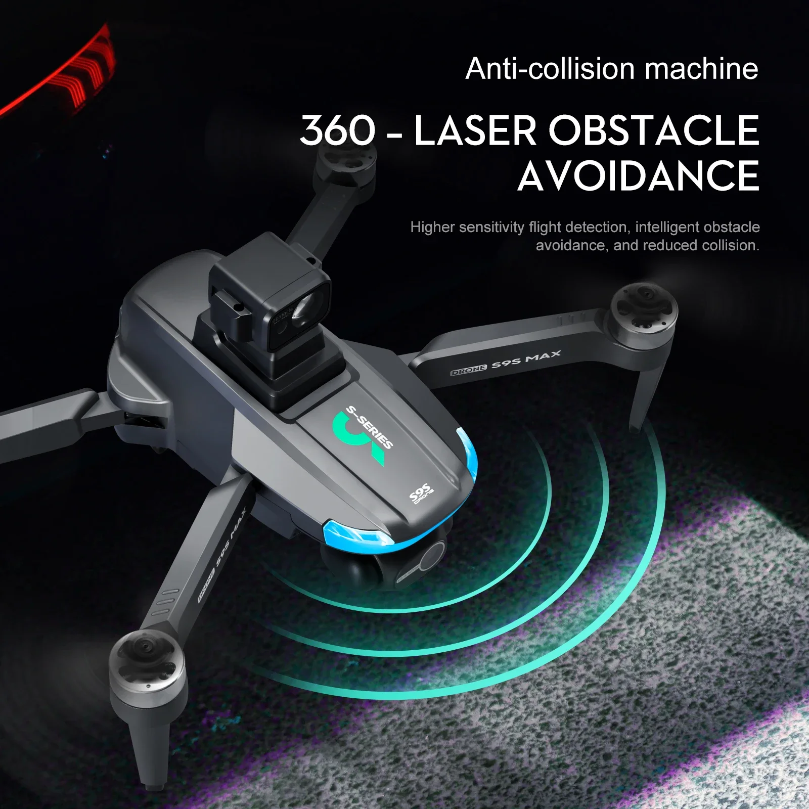 NEW S9S MAX MINI Drone 4K 2-Ax - Drone Mapping recension och pris