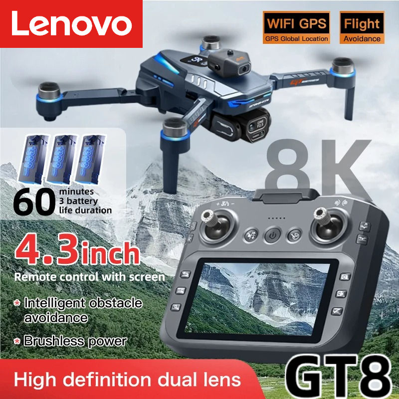 Lenovo GT8 Drone 8K Profession - Drone Photogrammetry recension och pris