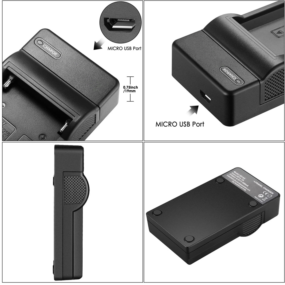 USB Charger For Sony NP F550 N - Canon Camera Eos R50 recension och pris