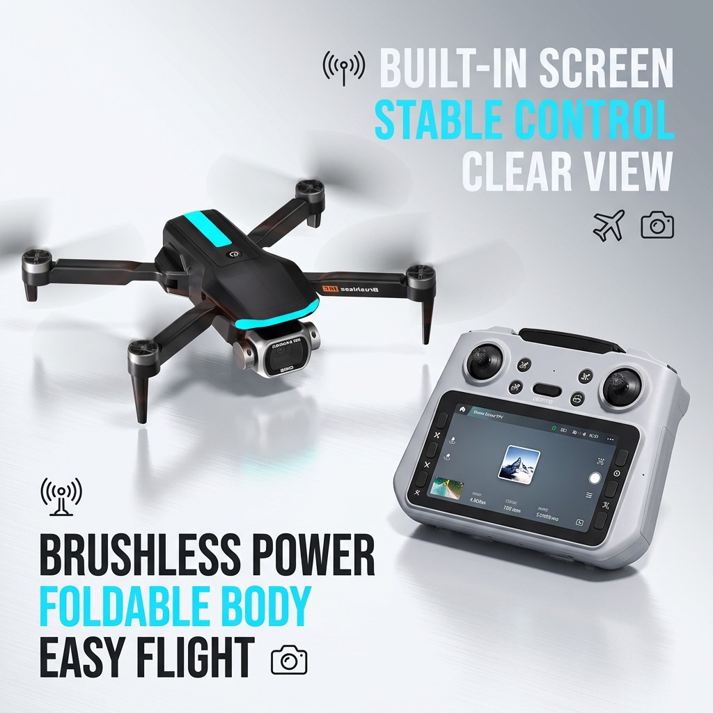 New M7 RC Drone Professional 8 - Drone Mapping recension och pris