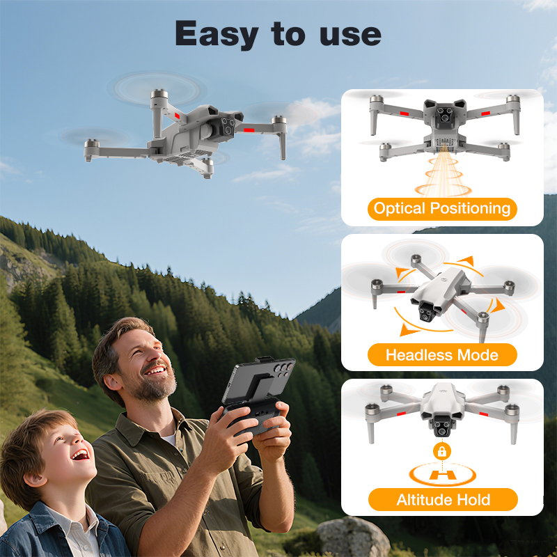 NEW Hot L017 Pro Drone Brushle - Drone Mapping recension och pris