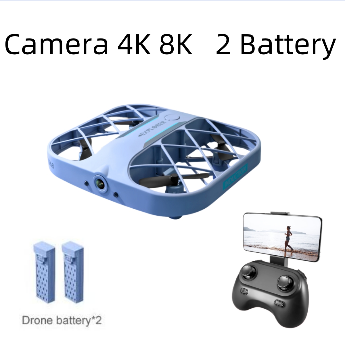JJRC H107 FPV RC Drone with 2  - Drone Cinematic recension och pris